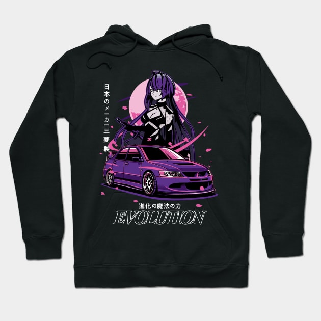 Mitsubishi Lancer Evolution Hoodie by JDMAPEX